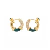 Boltlock Stone Earrings