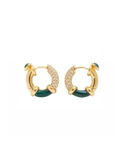 Boltlock Stone Earrings
