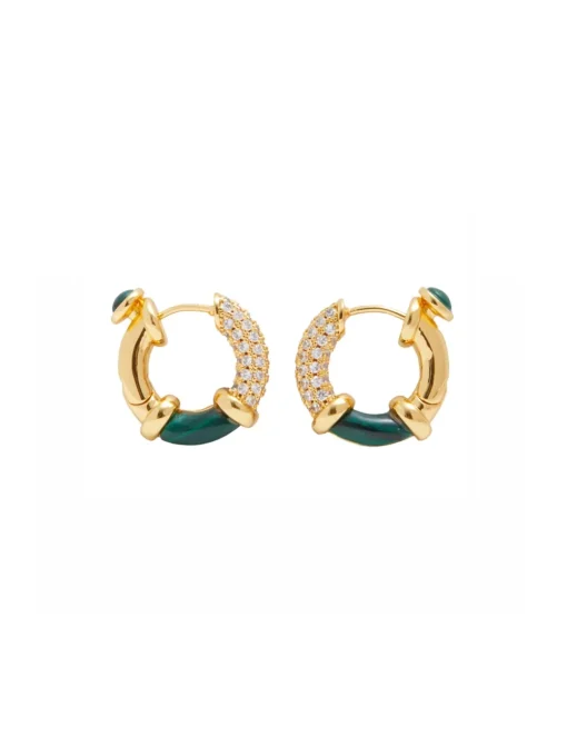 Boltlock Stone Earrings