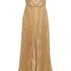 Burnout Pleated Dress