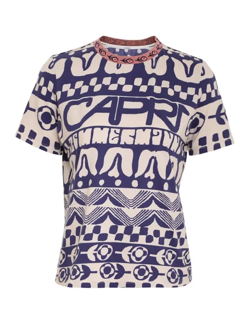 Capri Straight Fit Tee