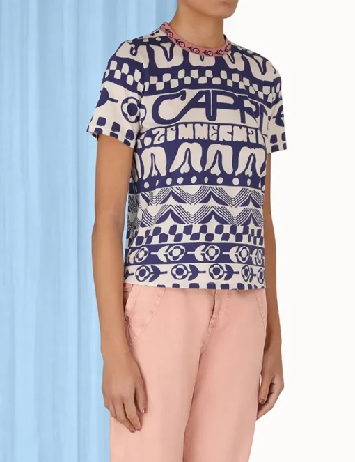 Capri Straight Fit Tee