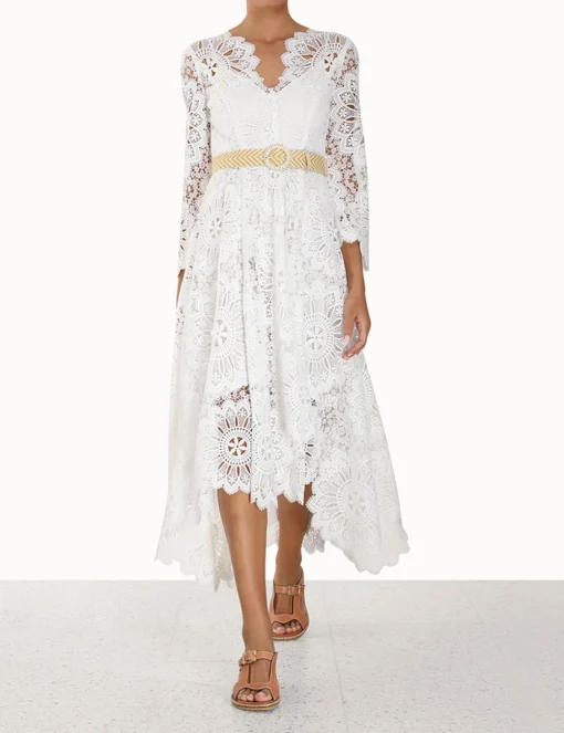 Chintz Doily Lace Dress