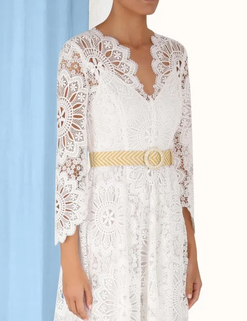 Chintz Doily Lace Dress