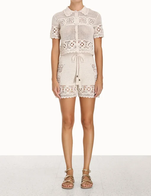 Chintz Hand Crochet Shorts