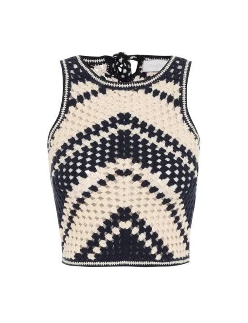 Chintz Hand Crochet Tank