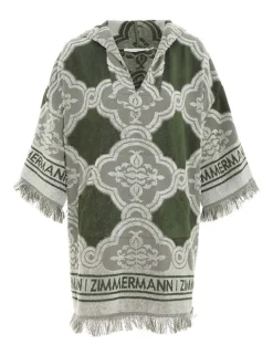 Chintz Hooded Towel Mini Dress