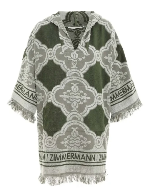 Chintz Hooded Towel Mini Dress