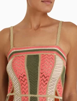 Chintz Panelled Midi Dress