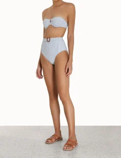 Chintz Stripe High Waist Pant