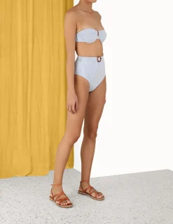 Chintz Stripe High Waist Pant