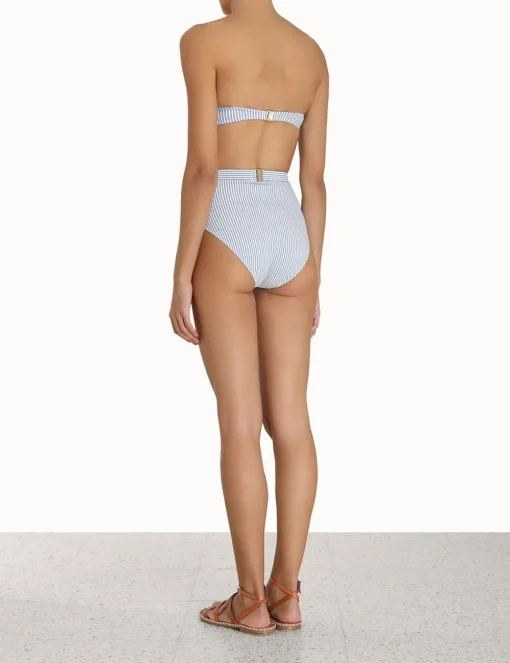 Chintz Stripe High Waist Pant