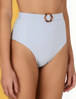 Chintz Stripe High Waist Pant