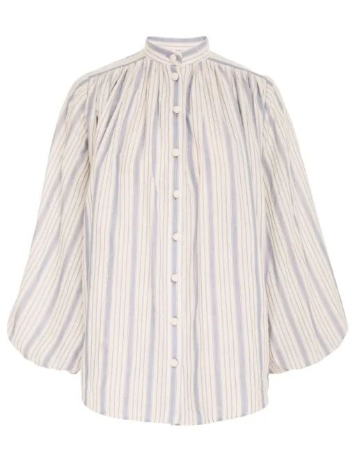 Chintz Striped Billow Blouse