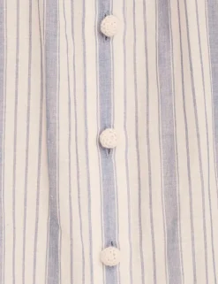 Chintz Striped Billow Blouse