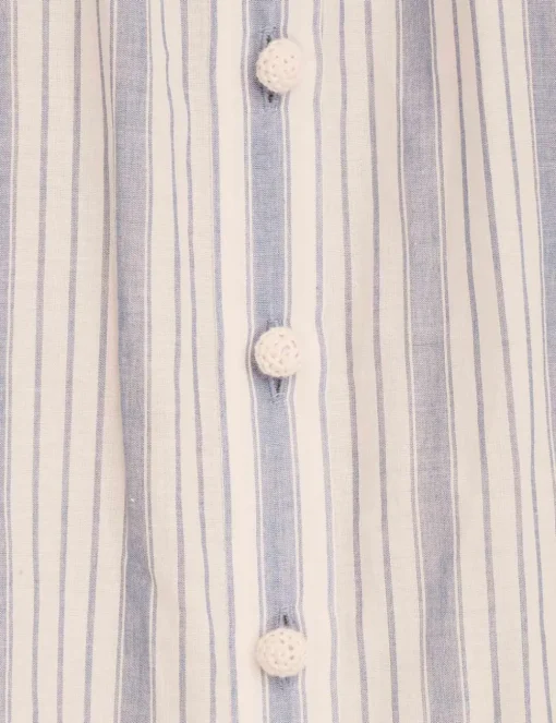 Chintz Striped Billow Blouse