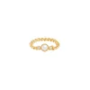 Collage Fine Chain Ring