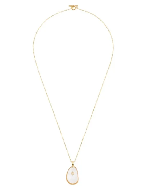Crystal Pebble Necklace
