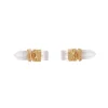 Crystal Quartz Studs Earrings