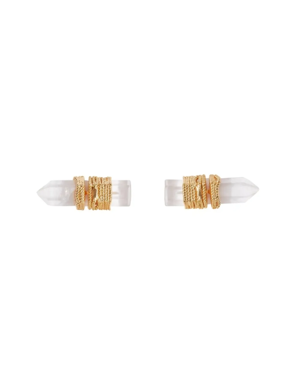 Crystal Quartz Studs Earrings