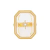 Crystal Signet Ring