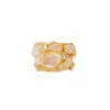 Crystal Swirl Ring