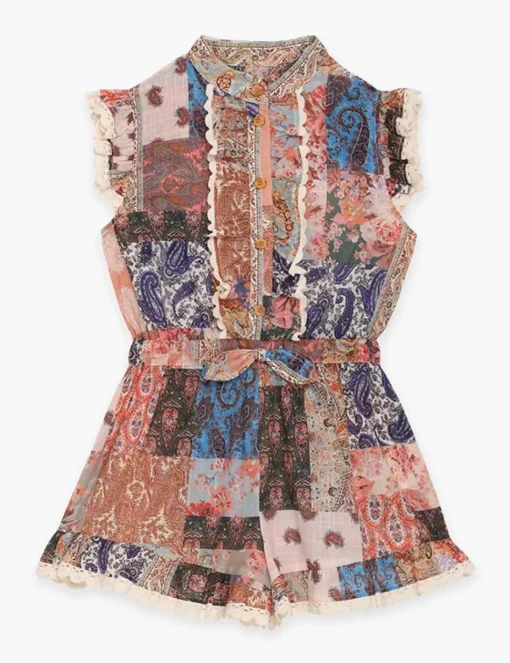 Devi Frill Playsuit