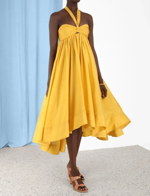 Devi Halter Maxi Dress