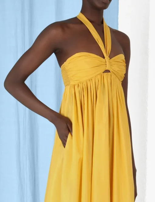 Devi Halter Maxi Dress