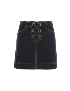 Devi Lace Up Skirt
