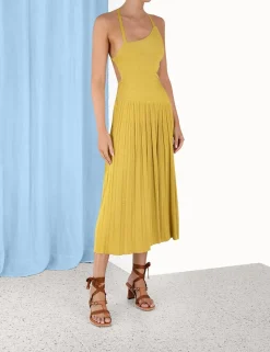 Devi Lurex Midi Dress