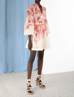 Devi Plunge Mini Dress