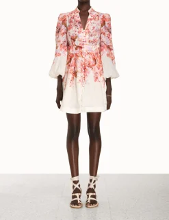 Devi Plunge Mini Dress