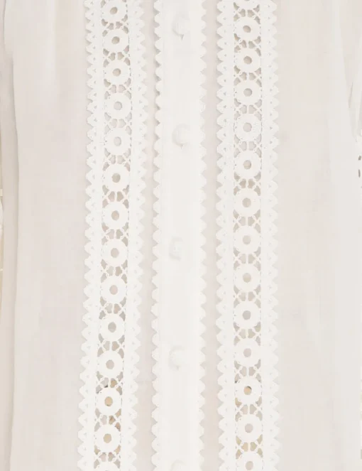 Devi Spliced Billow Blouse