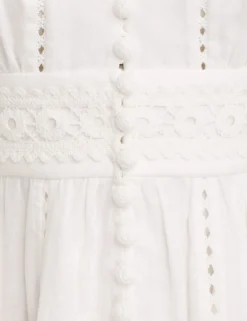 Devi Spliced Billow Mini Dress