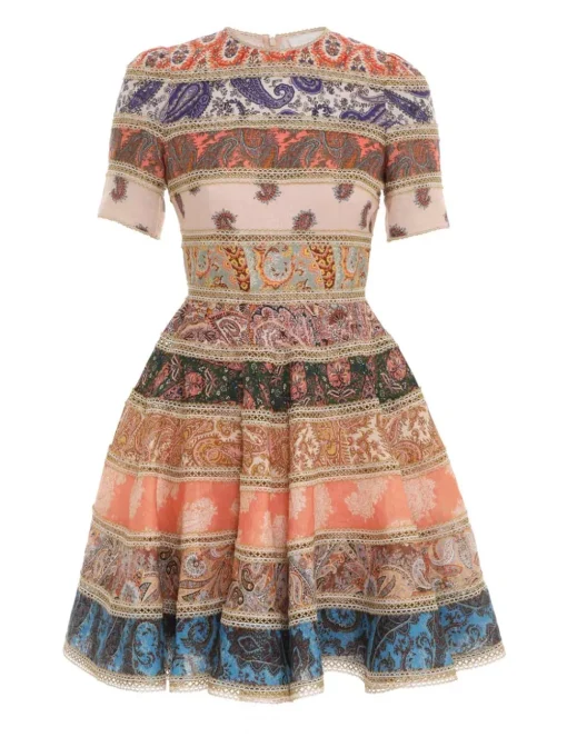 Devi Spliced Mini Dress