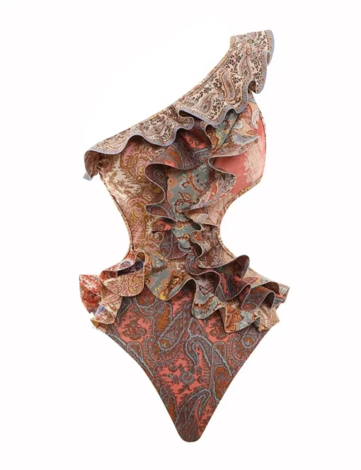 Devi Spliced Ruffle 1Pc