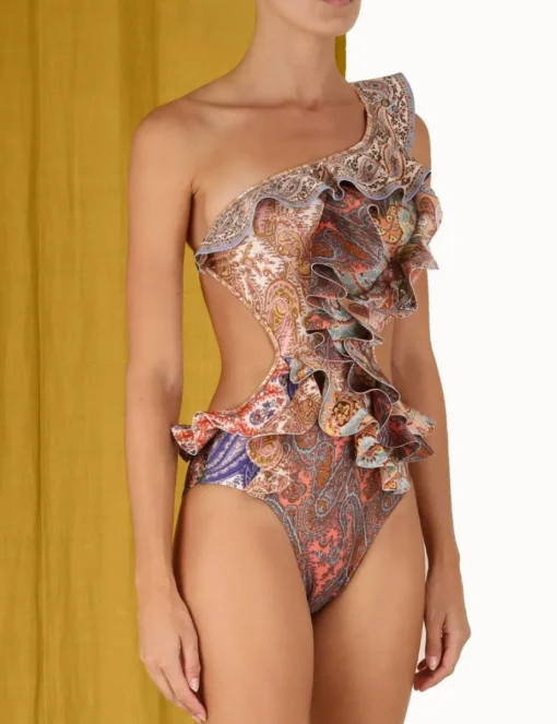 Devi Spliced Ruffle 1Pc