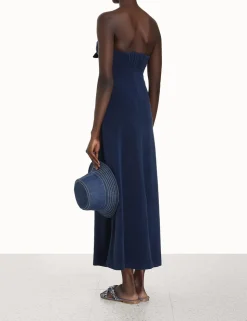 Devi Towelling Column Dress