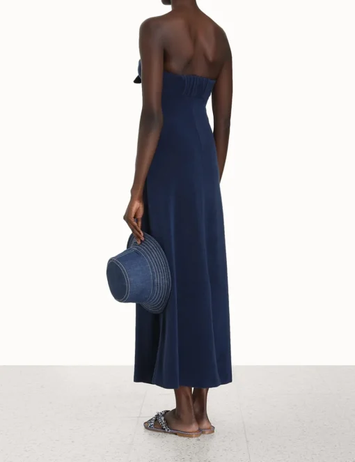 Devi Towelling Column Dress
