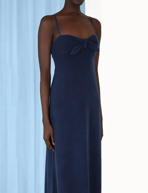 Devi Towelling Column Dress