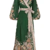 Devi Wrap Midi Dress
