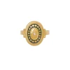 Enamel Signet Ring