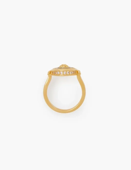 Enamel Signet Ring