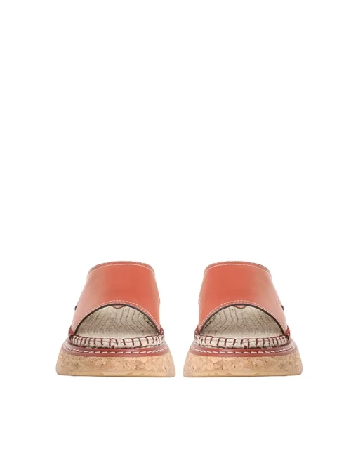 Flatform Espadrille Slide