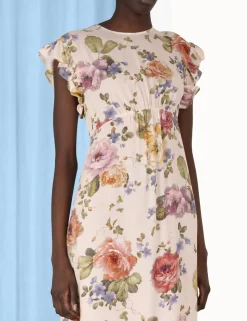 Frill Midi Dress