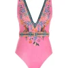Ginger Belted Plunge 1Pc