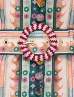 Ginger Buttoned Mini Dress