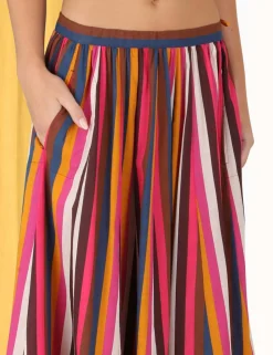 Ginger Draw Flare Skirt
