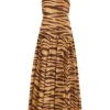 Ginger Drop Waist Midi Dress
